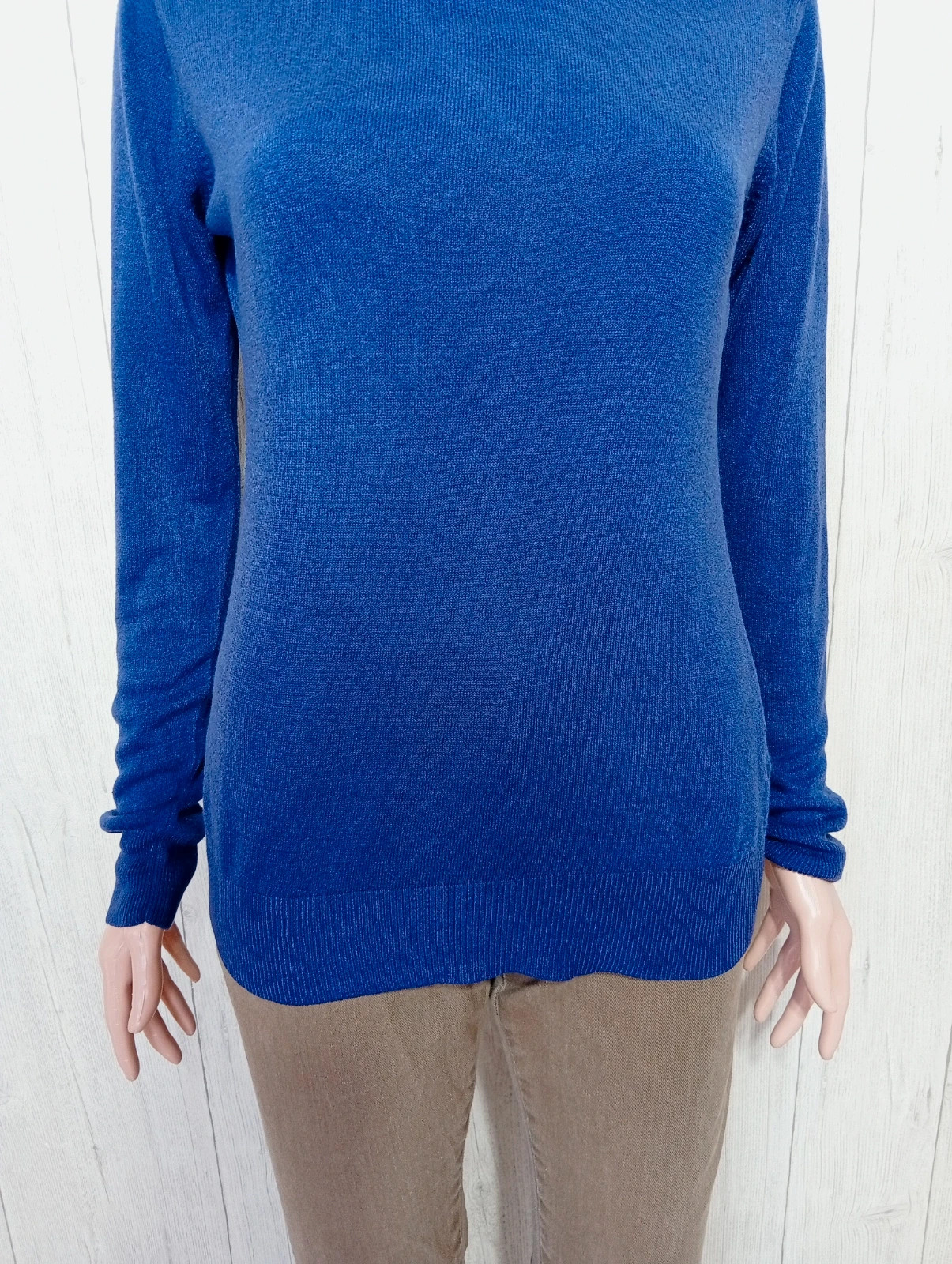 Pull à col roule manches longues femme- taille M/38 (taille 2) - La Fayette - couleur violet – Lafayette – taille M / 38 / 10 3