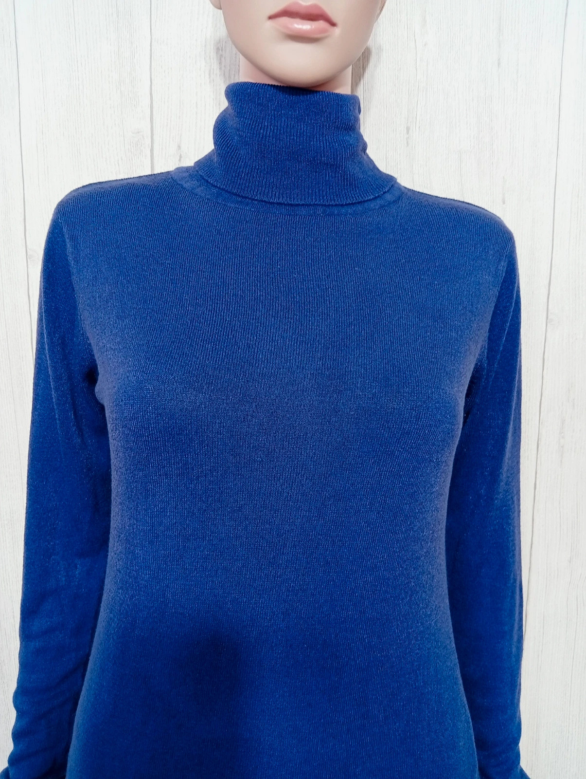 Pull à col roule manches longues femme- taille M/38 (taille 2) - La Fayette - couleur violet – Lafayette – taille M / 38 / 10 2