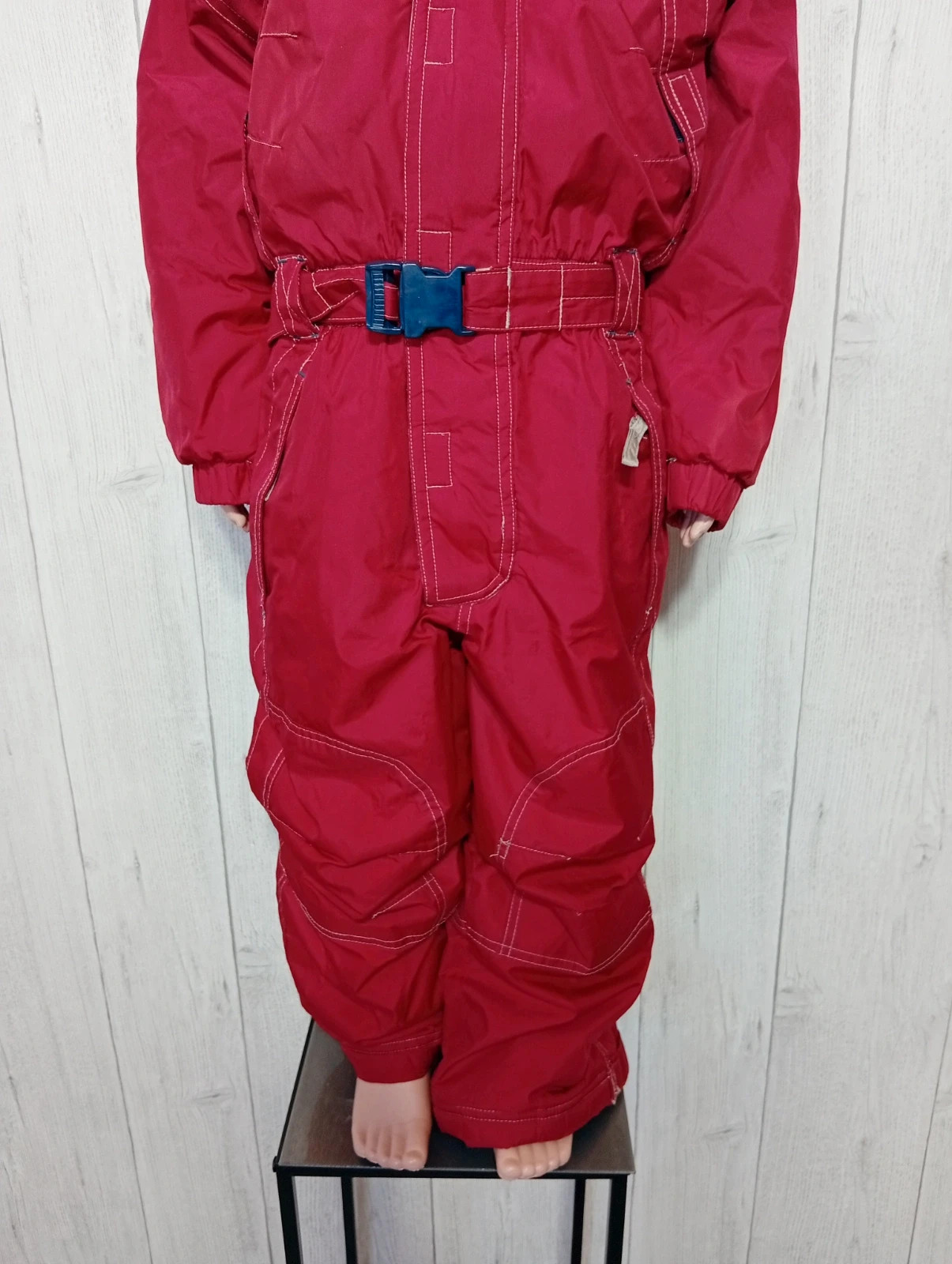 Combinaison de ski- taille 6 ans - freestyle - couleur rouge – Freestyle – taille 6 ans / 116 cm 3