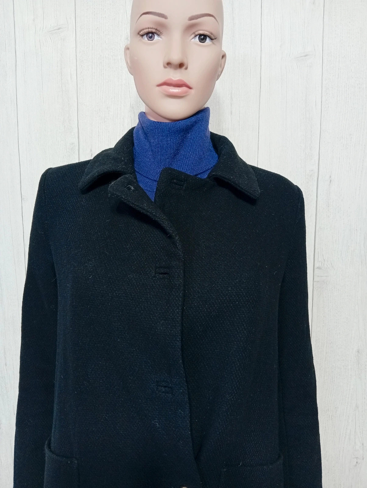 Manteau long femme- Taille XS/34 - MNG - couleur noir – MNG – taille XS / 34 / 6 2