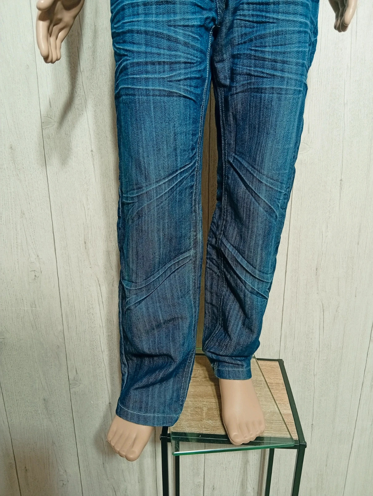 Jeans garcon - taille 12 ans - Ox king - couleur marine – Ox-King – taille 12 ans / 152 cm 3