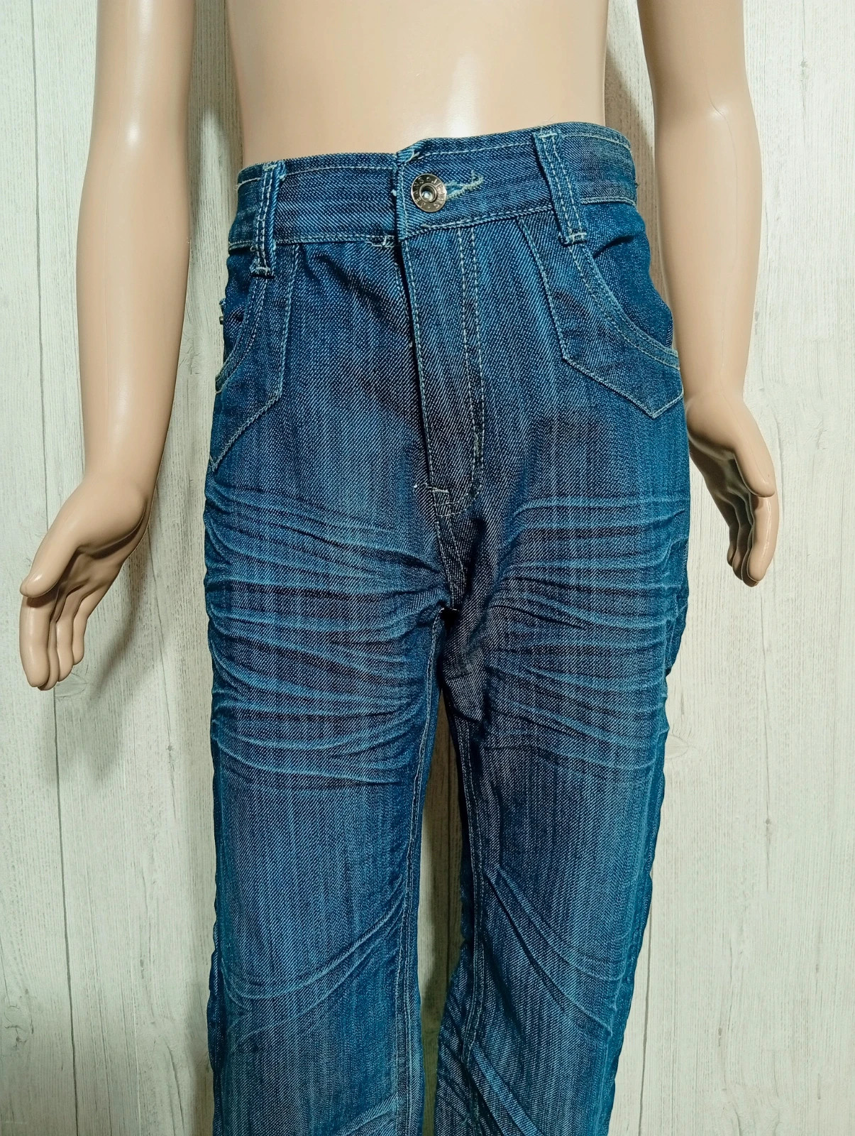 Jeans garcon - taille 12 ans - Ox king - couleur marine – Ox-King – taille 12 ans / 152 cm 2