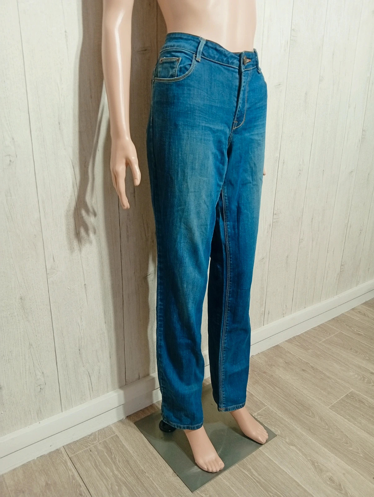 Jeans femme - taille XL/42 - kiabi woman - couleur marine – Kiabi – taille XL / 42 / 14 4