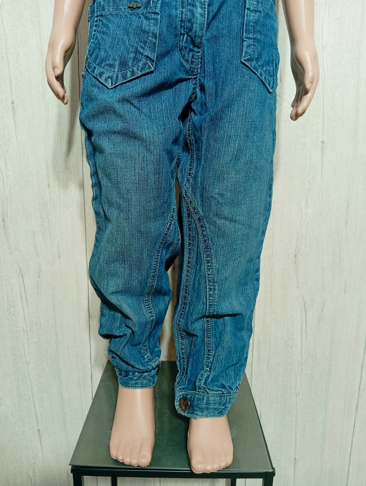 Jeans fille - Taille 4 ans (102 cm) - kidkanai - couleur marine – Kid Kanai – taille 4 ans / 104 cm 3
