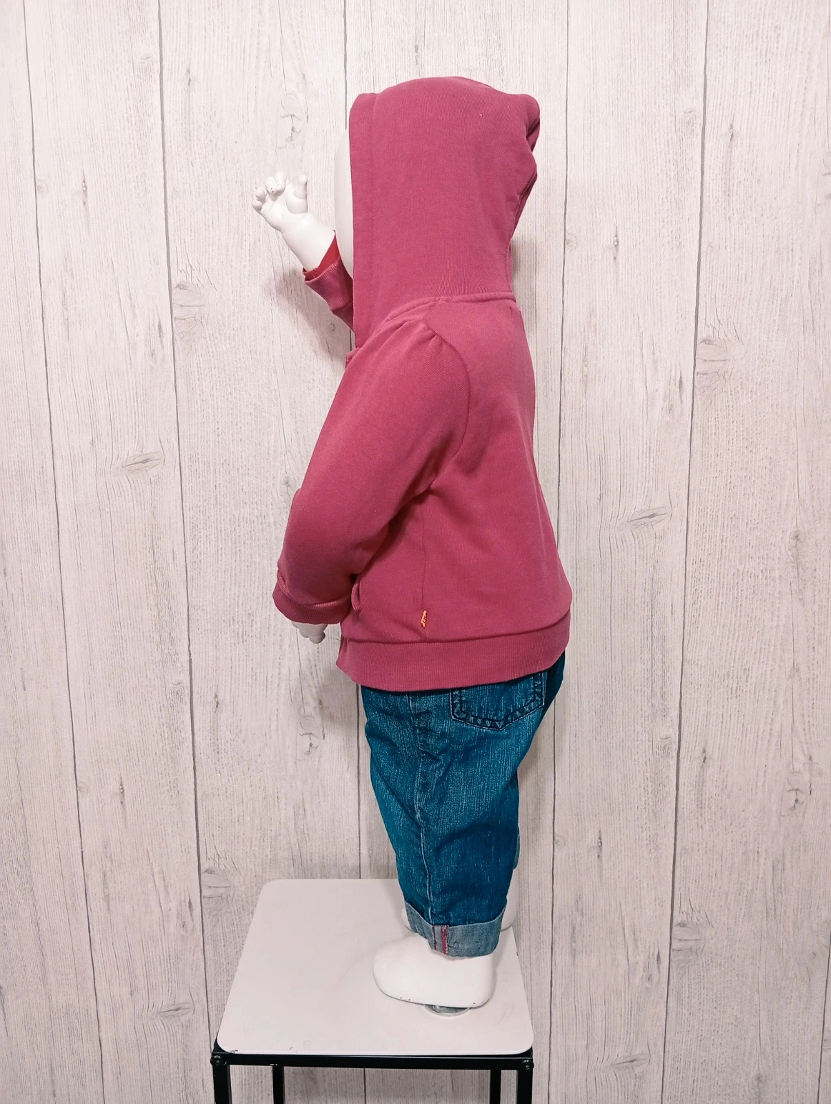 Ensemble 3 pieces fille - taille 12 mois (74 cm) - obaibi - couleur fushia marine – Obaïbi – taille 9-12 mois / 74 cm 5
