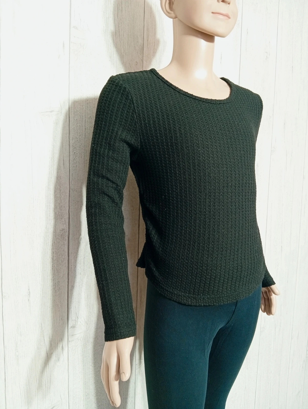 T-shirt manches longues fille- taille 12 ans - shein - couleur noir – Shein – taille 12 ans / 152 cm 4