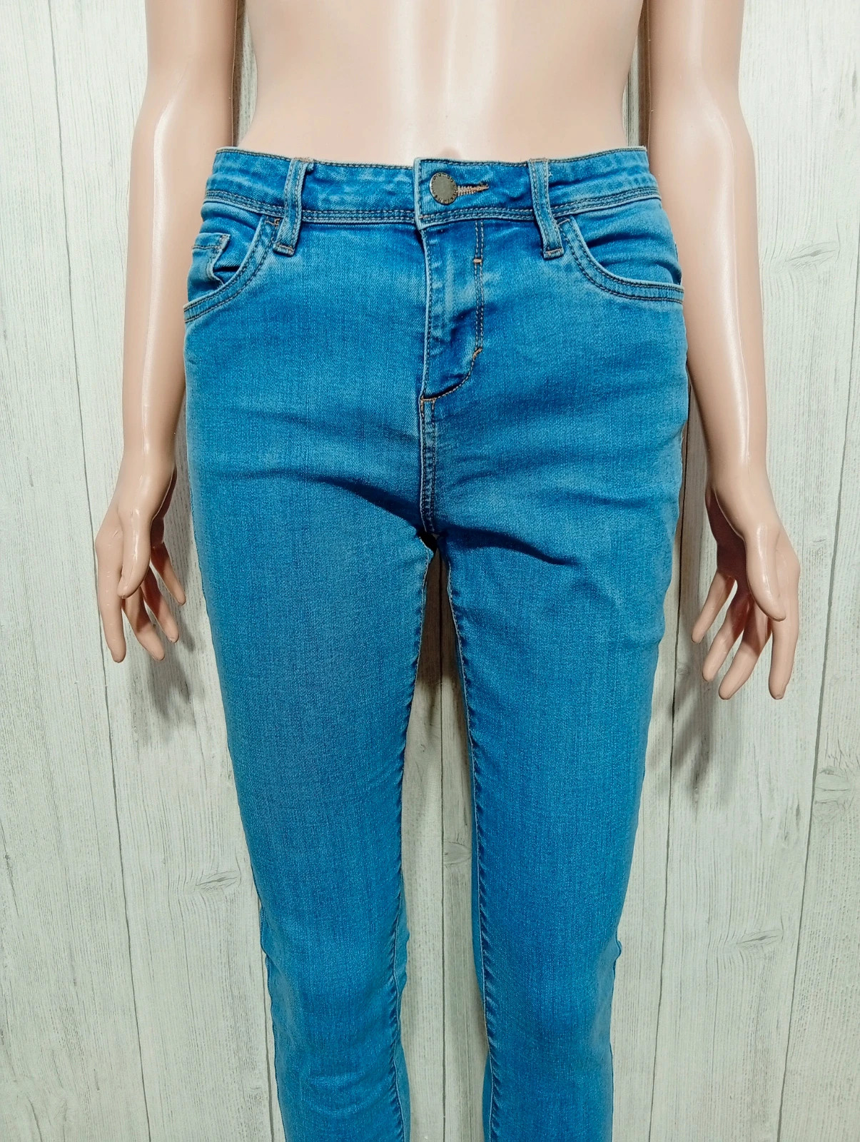 Jeans skinny femme - taille L/40 - gaspard - couleur bleu clair – Gaspard – taille L / 40 / 12 2