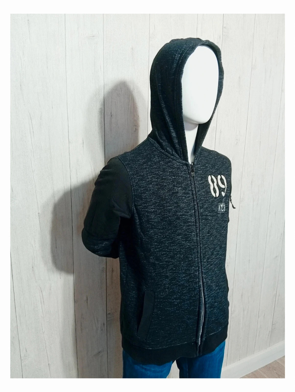 Gilet garçon - taille 15 ans/170-176 cm - DWD - couleur gris noir – DWD – taille 15 ans / 170 cm 5