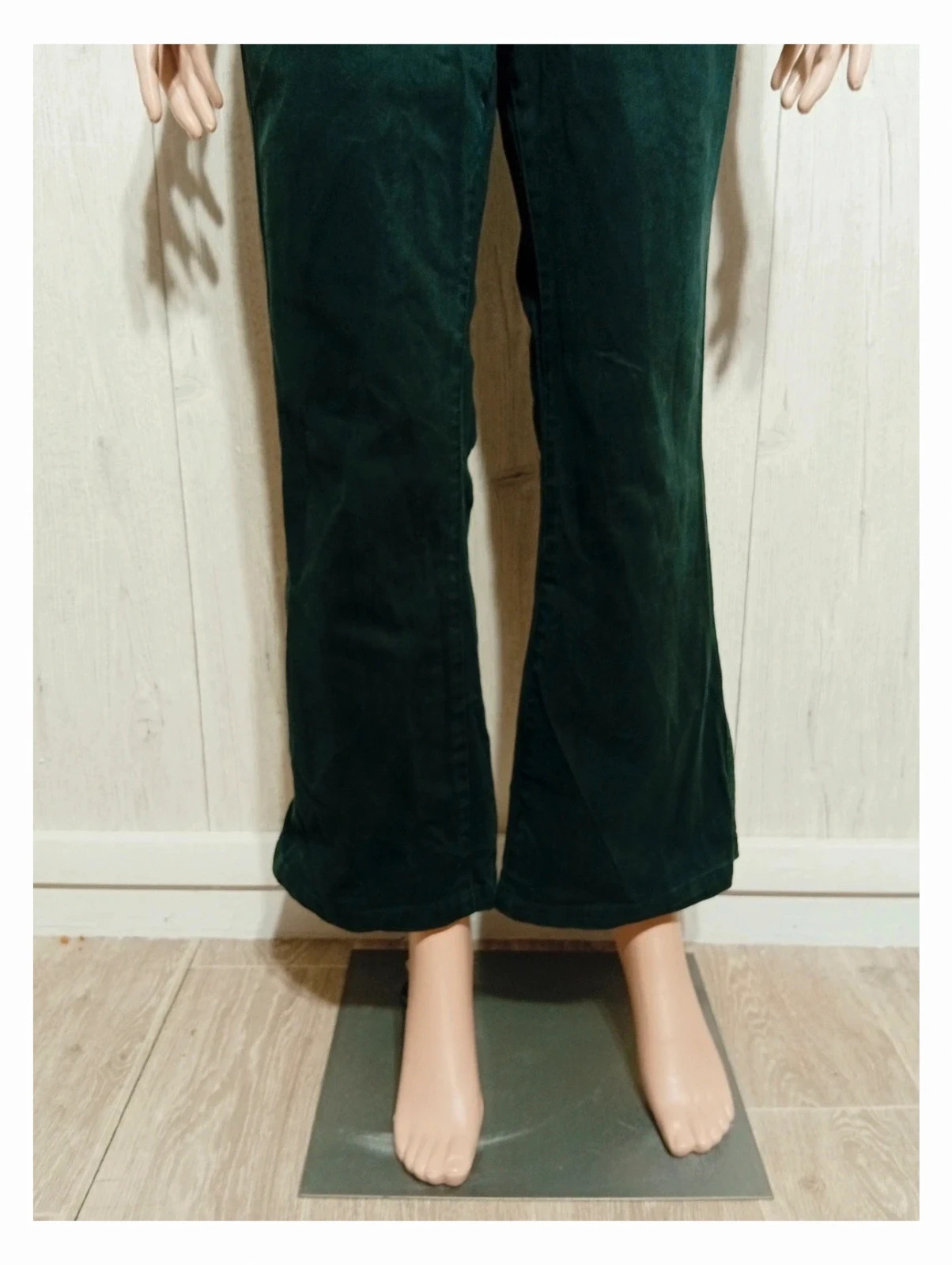 Jeans évasée femme - taille L/40 - camaïeu - couleur noir – Camaïeu – taille L / 40 / 12 3