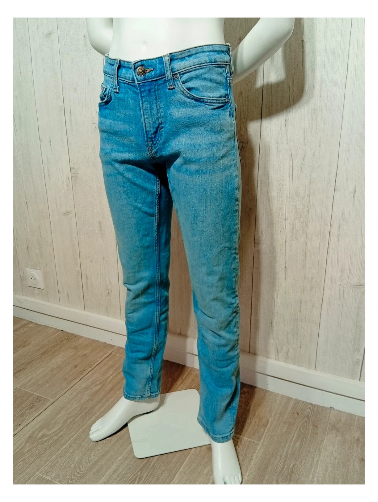 Jeans homme - taille S/36 (W28/L30) - Celio - couleur bleu clair – Celio – taille S 5