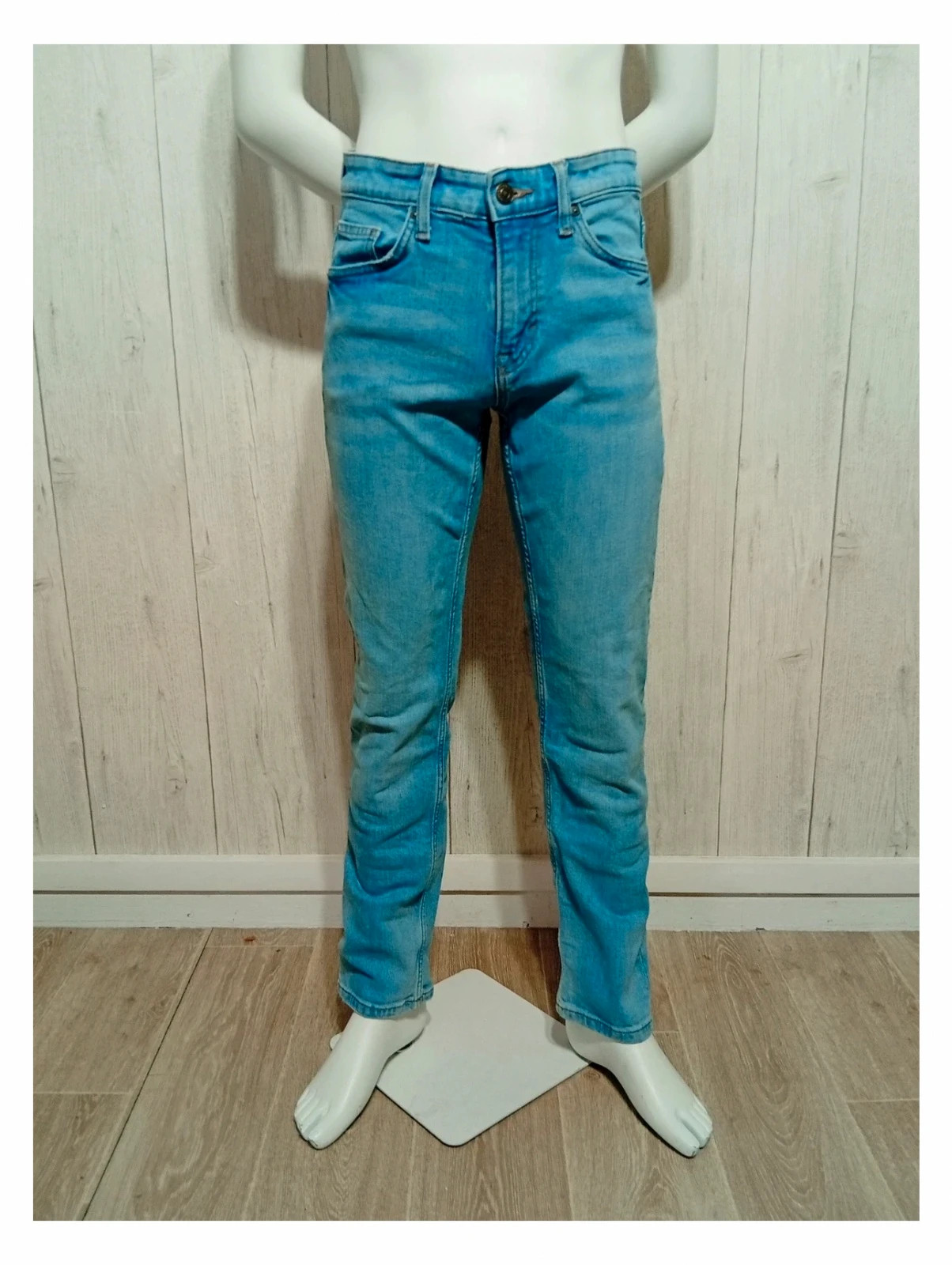 Jeans homme - taille S/36 (W28/L30) - Celio - couleur bleu clair