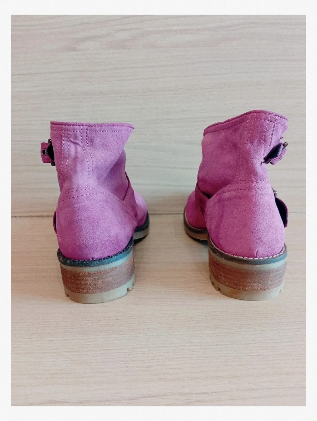 Bottines femme- taille 38 - Ellos - couleur fushia rose – Ellos – taille 38 2