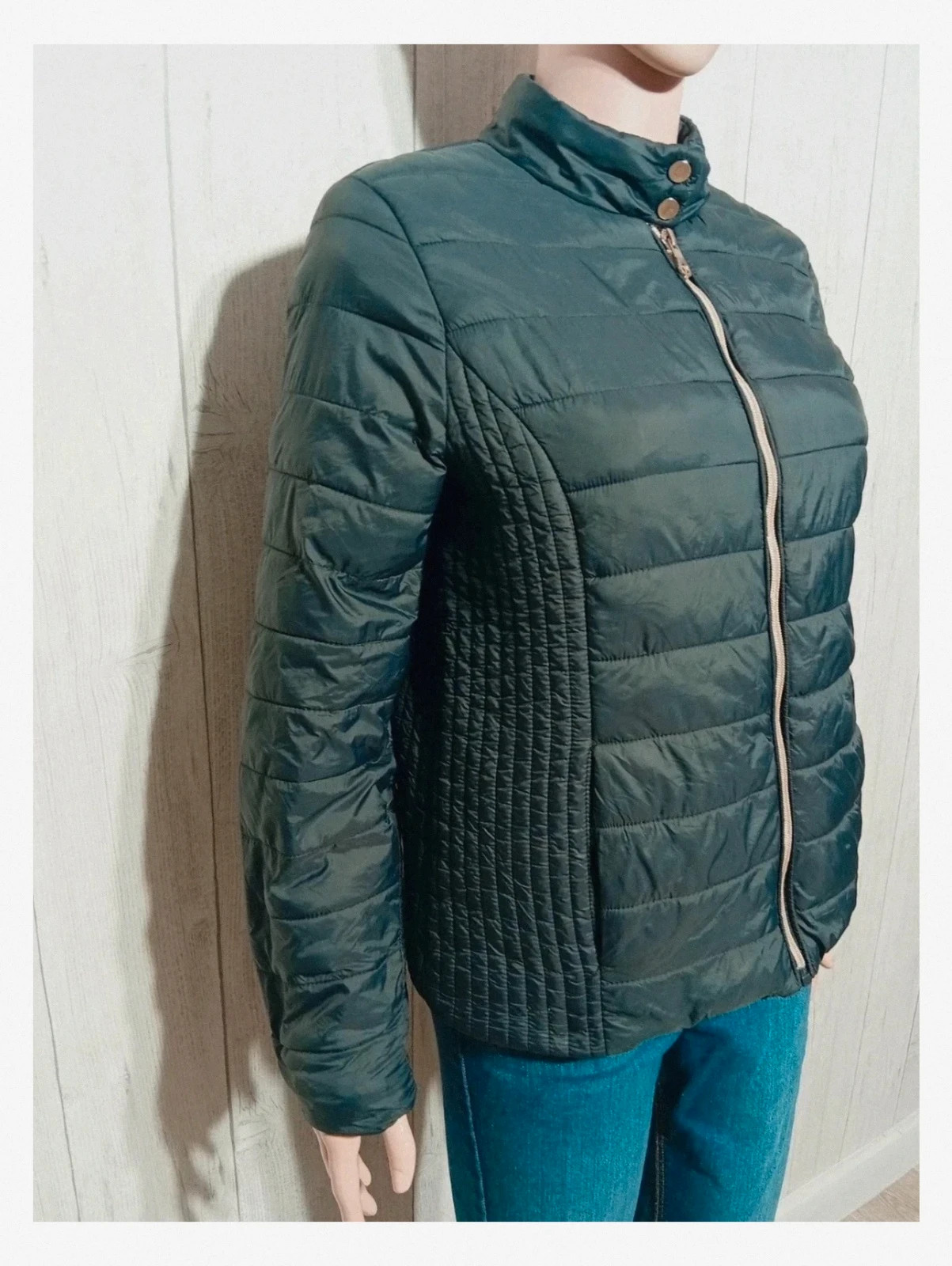Veste matelassée femme - taille M/38 - gemo - couleur noir – Gémo – taille M / 38 / 10 4