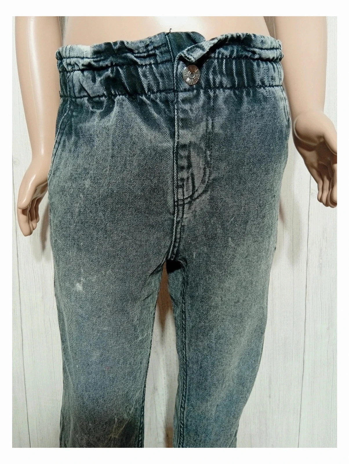 Jeans fille - taille 7 ans - zeeman - couleur gris noir – Zeeman – taille 7 ans / 122 cm 2
