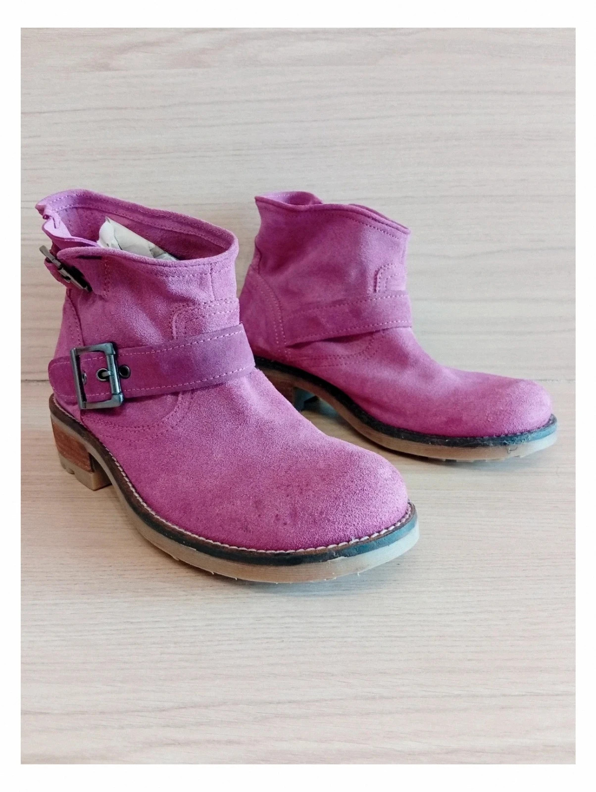 Bottines femme- taille 38 - Ellos - couleur fushia rose – Ellos – taille 38 4