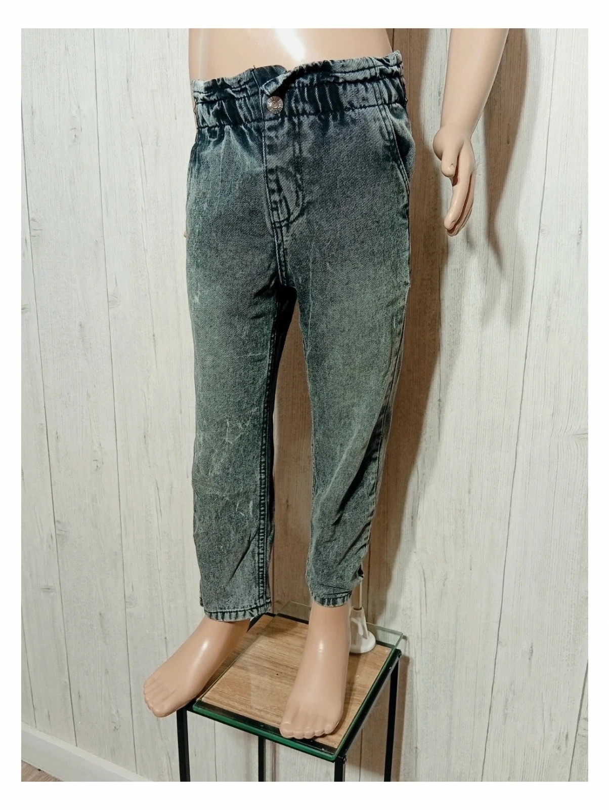 Jeans fille - taille 7 ans - zeeman - couleur gris noir – Zeeman – taille 7 ans / 122 cm 5