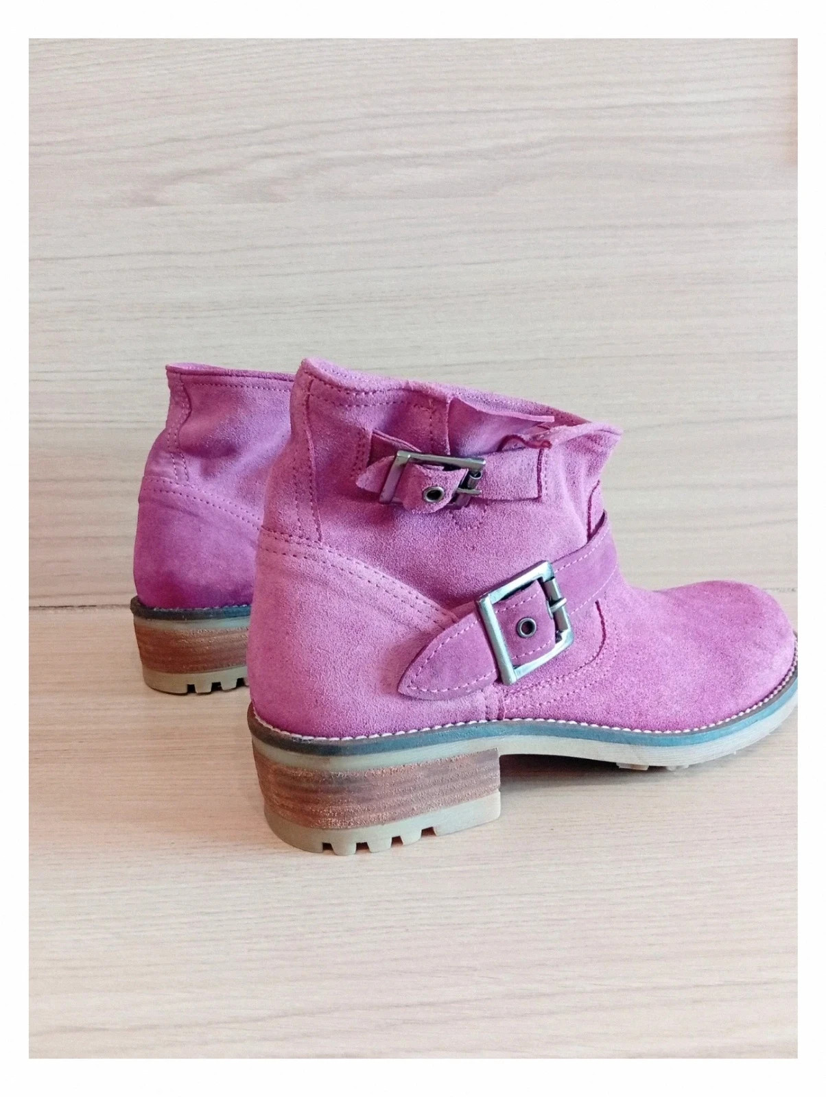 Bottines femme- taille 38 - Ellos - couleur fushia rose – Ellos – taille 38 3