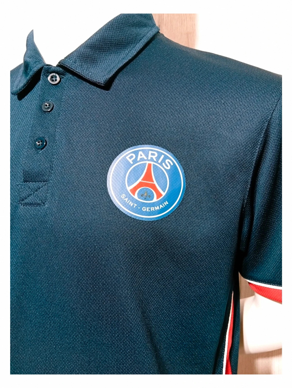 Polo du paris saint Germain - taille M/38- Paris Saint Germain - Couleur marine rouge – PSG – taille M 4