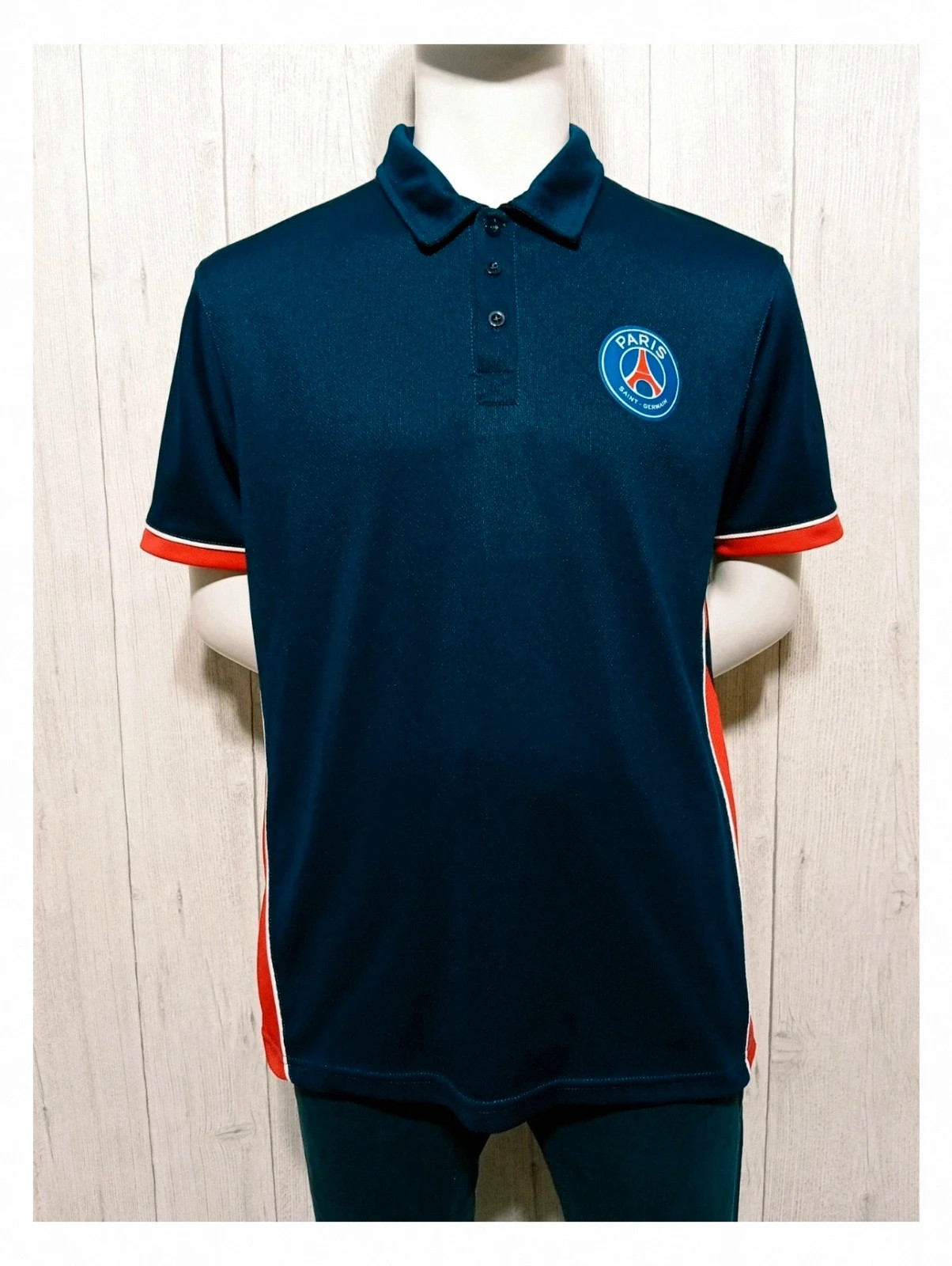 Polo du paris saint Germain - taille M/38- Paris Saint Germain - Couleur marine rouge