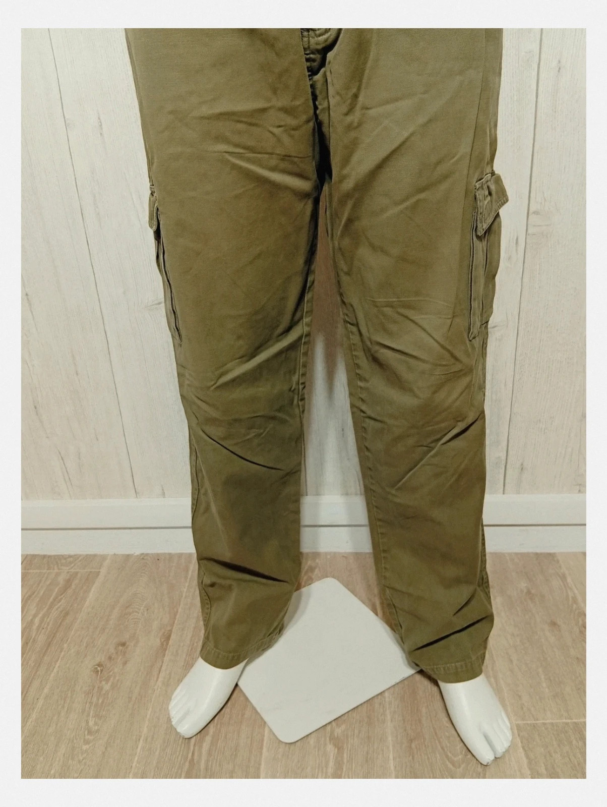 Pantalon cargo homme - taille XL/42 - couleur kaki – taille XL 3