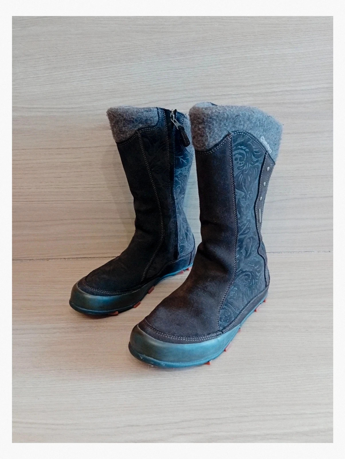 Bottes mi hautes d'hiver - taille 37 - quechua - couleur marron