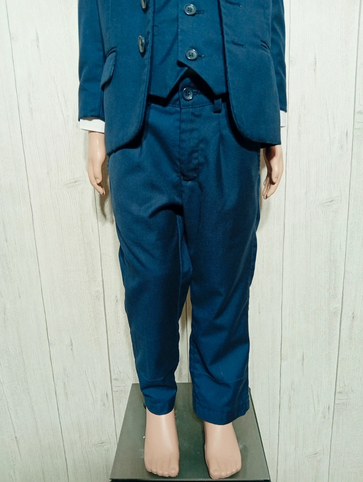 Costume 5 pieces garcon- taille 2 ans - point mariage - couleur marine et blanc – Point Mariage – taille 24-36 mois / 92 cm 3