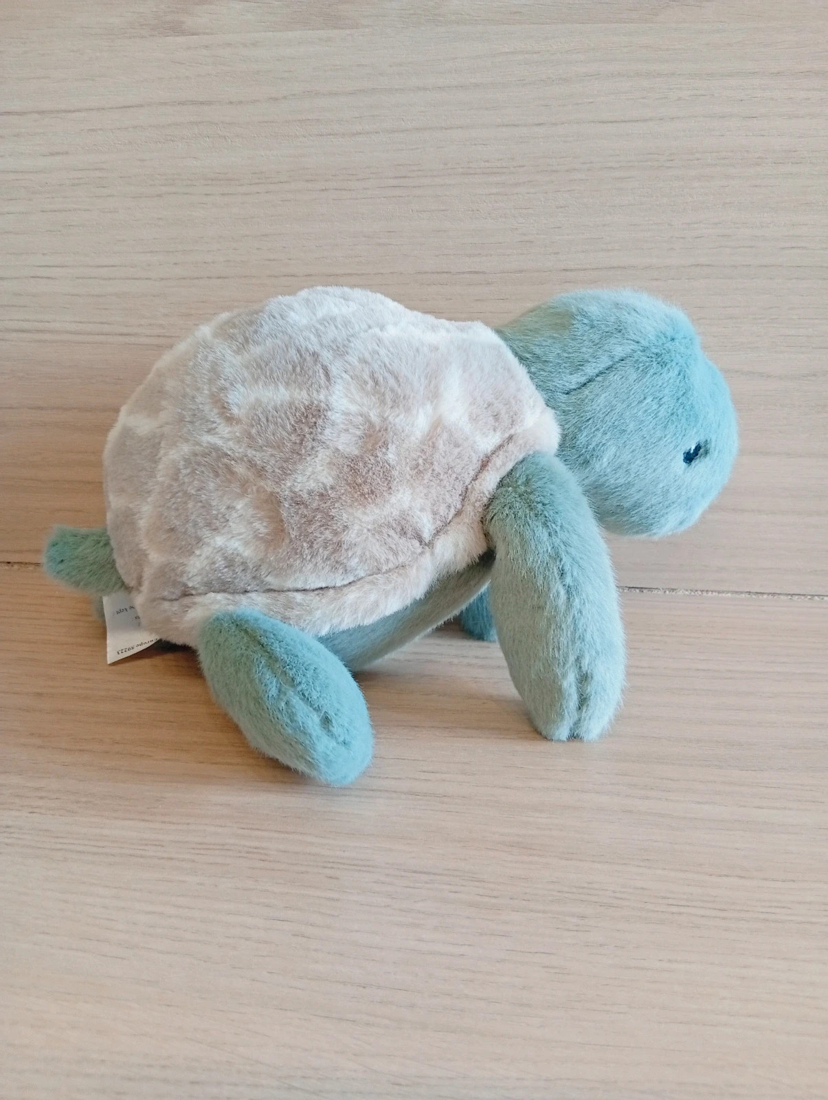 Peluche tortue taylor - mon ami -couleur menthe gris blanc - très bon état – Mon Ami – taille Taille unique 3