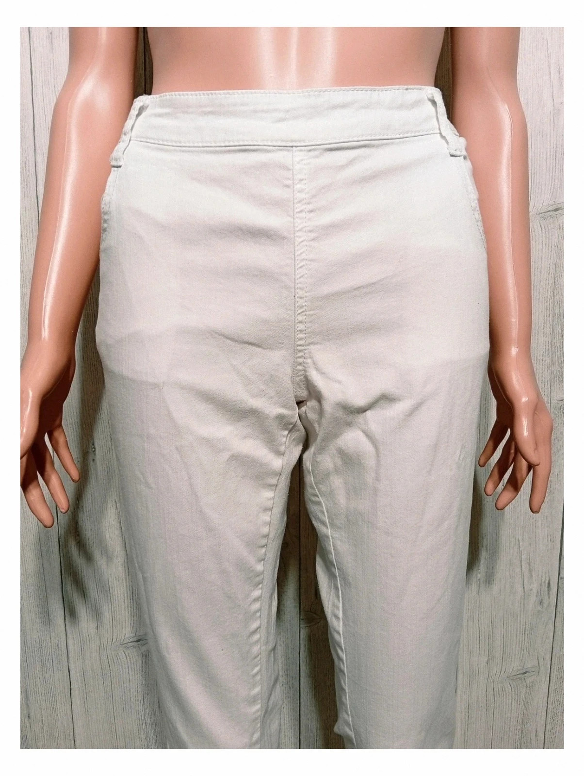 Pantacourt femme coupe ajustée - taille XL/42- la redoute - couleur blanc – La Redoute – taille XL / 42 / 14 2