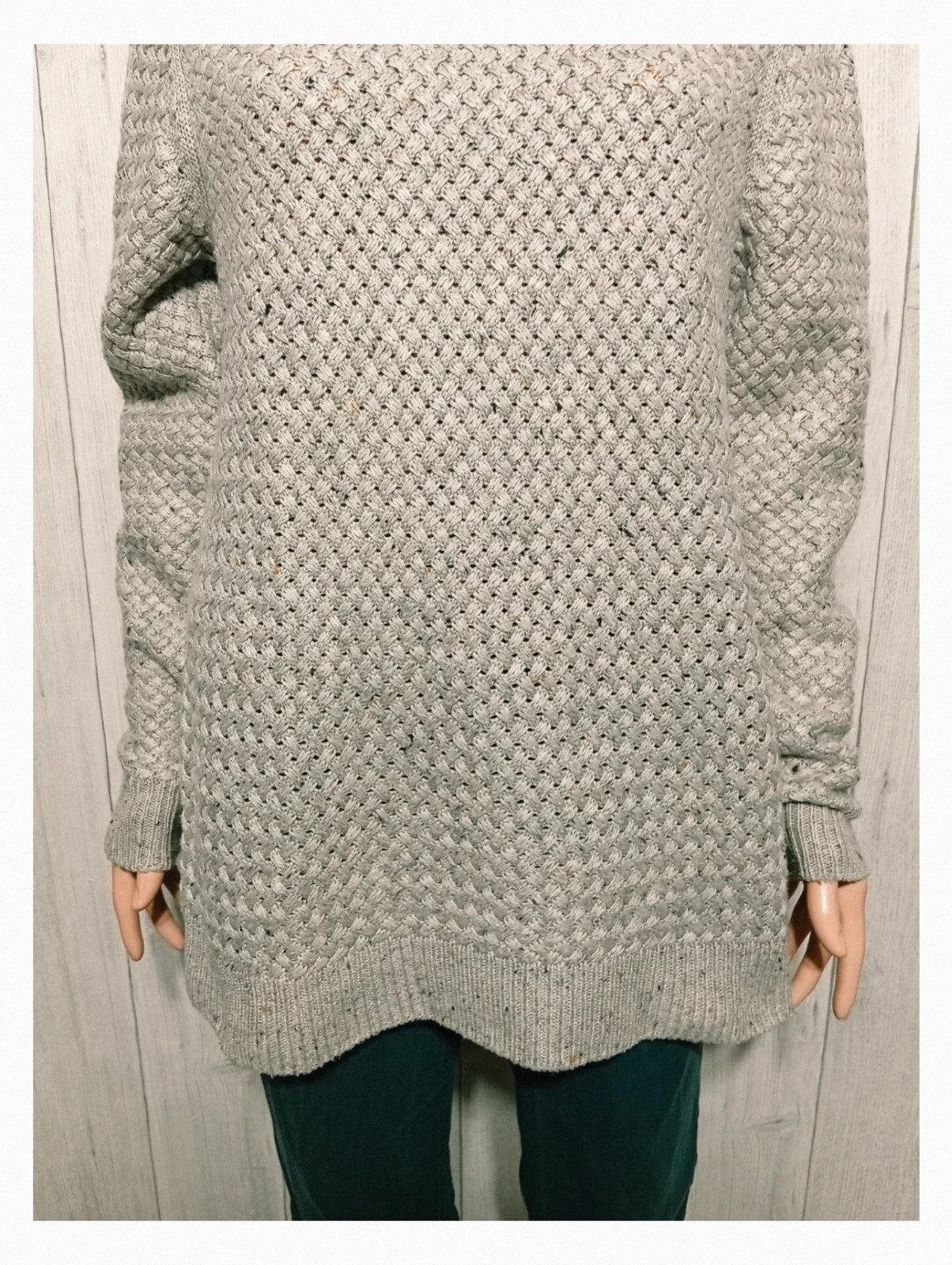 Pull a manche longue femme - taille L/40 - cedarwood state - couleur beige gris – Cedar Wood State – taille L / 40 / 12 3