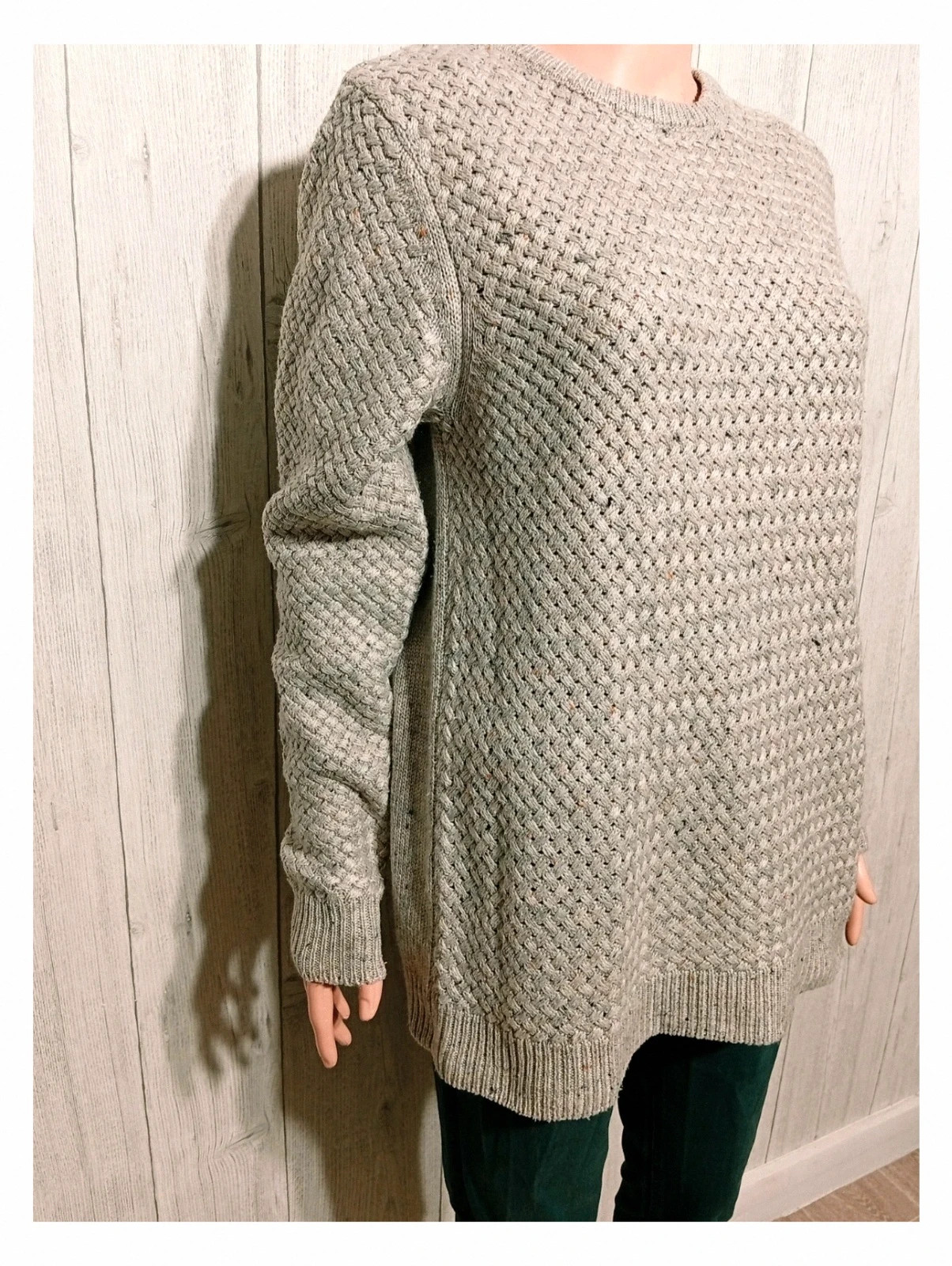 Pull a manche longue femme - taille L/40 - cedarwood state - couleur beige gris – Cedar Wood State – taille L / 40 / 12 4