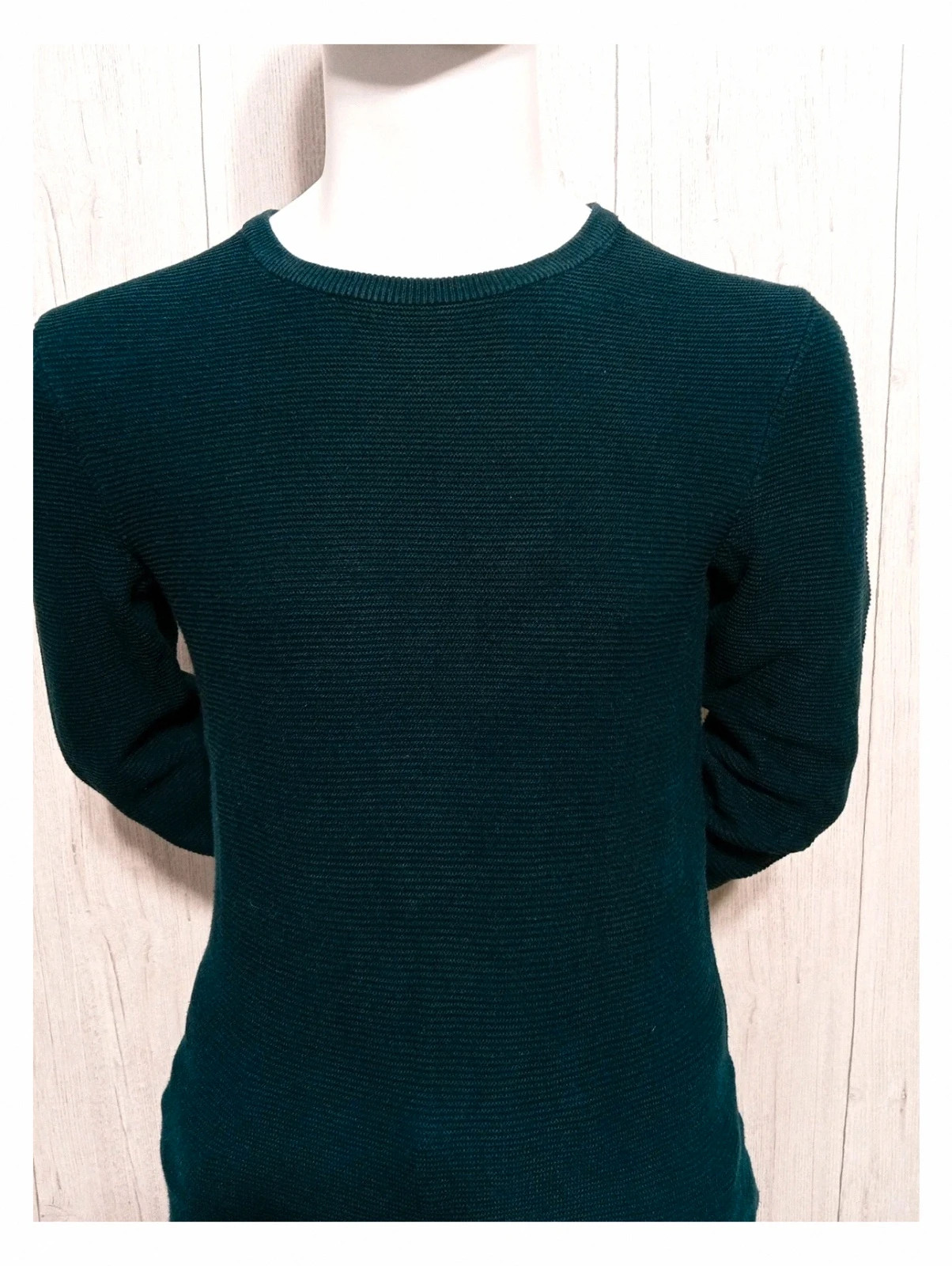 Pull col rond à manches longues homme- Taille S/36 - kiabi - couleur marine – Kiabi – taille S 2