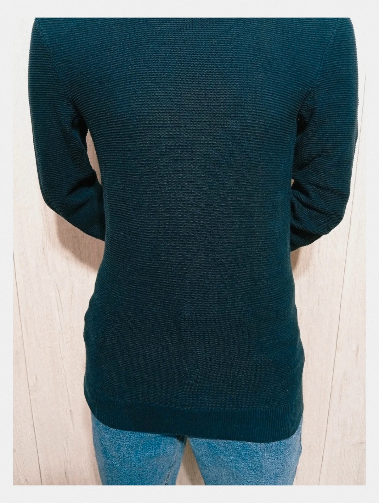 Pull col rond à manches longues homme- Taille S/36 - kiabi - couleur marine – Kiabi – taille S 3