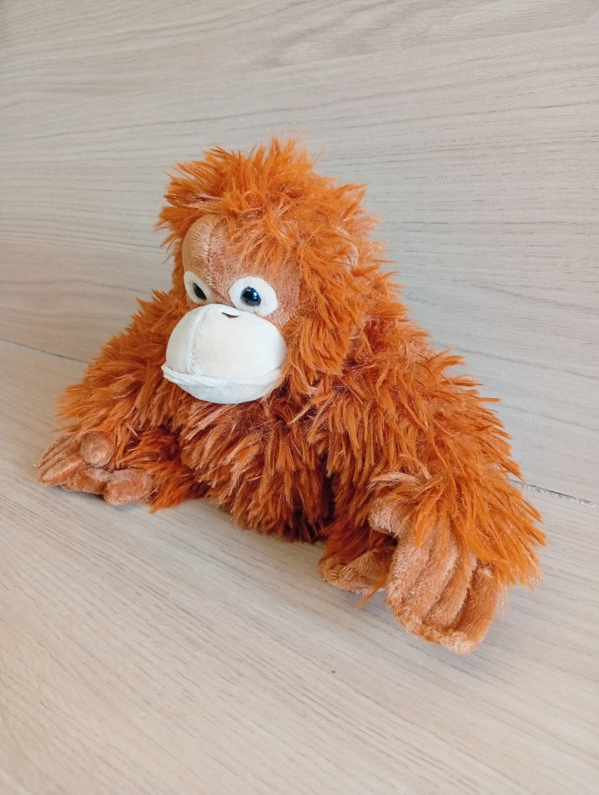 Peluche orangoutan avec fourrure ébouriffés - hema - couleur marron – Hema – taille Taille unique 3