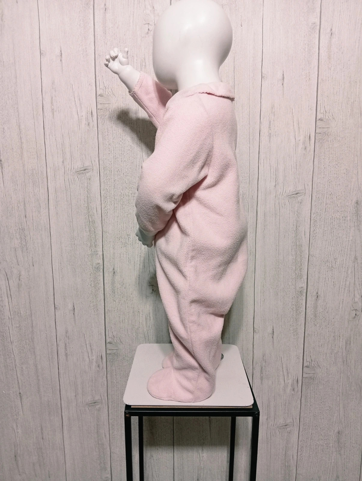 Pyjama d'hiver 1 piece fille - taille 12 mois - couleur rose – taille 9-12 mois / 74 cm 5