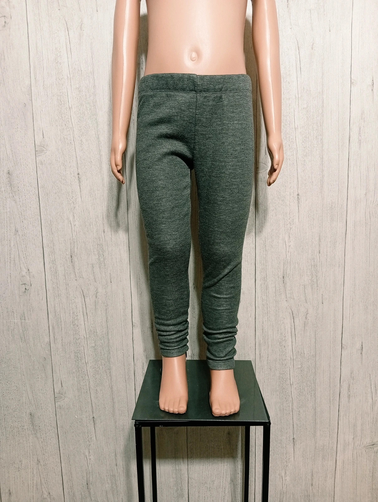 Leggins ajuster chiné de couleur gris - taille 7 ans - inextenso- couleur gris – In Extenso – taille 7 ans / 122 cm