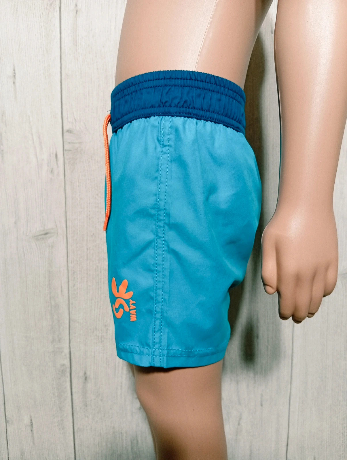 Short de bain garcon - taille 3 ans - couleur turquoise marine orange – taille 3 ans / 98 cm 5