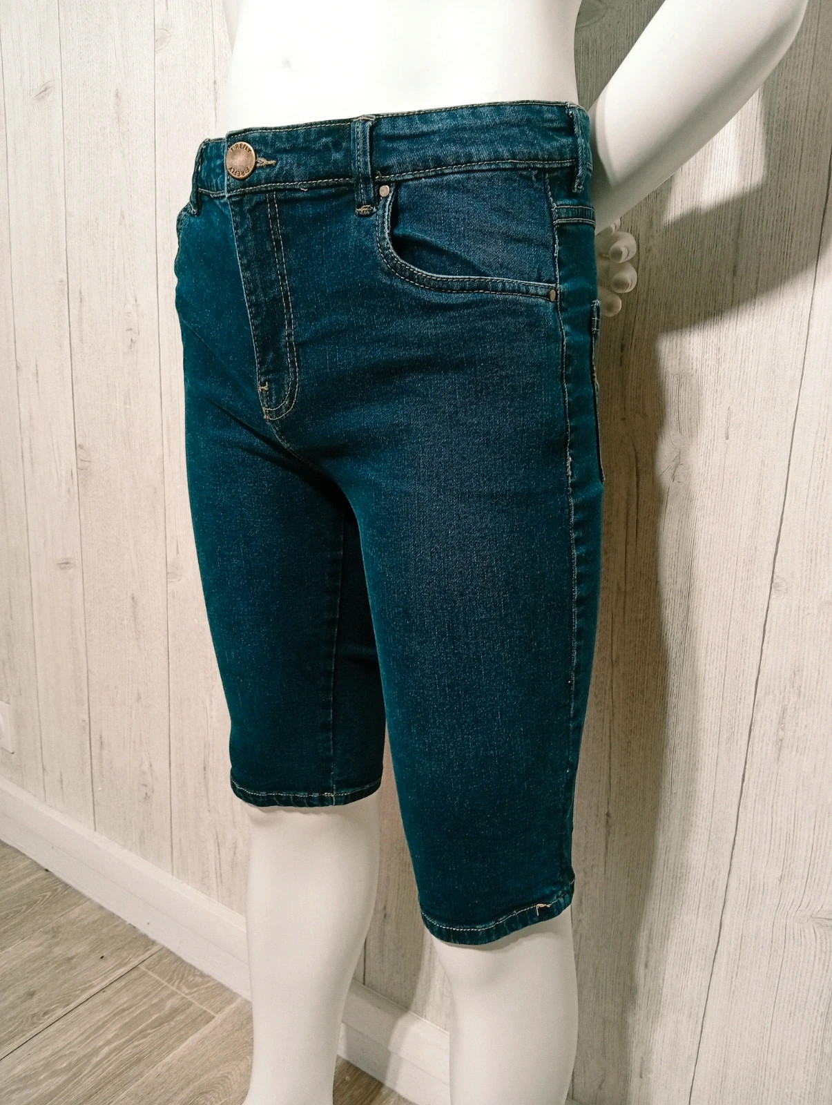 Bermuda en jeans coupe ajuster - taille 16 ans - firefly - couleur marine – Firefly – taille 16 ans / 176 cm 3