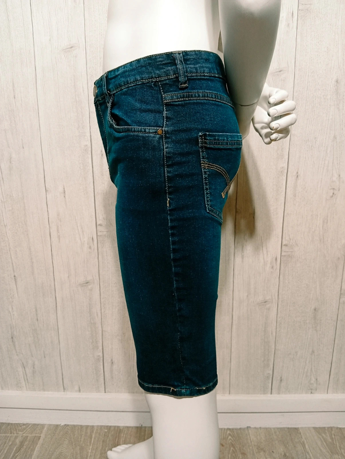 Bermuda en jeans coupe ajuster - taille 16 ans - firefly - couleur marine – Firefly – taille 16 ans / 176 cm 5