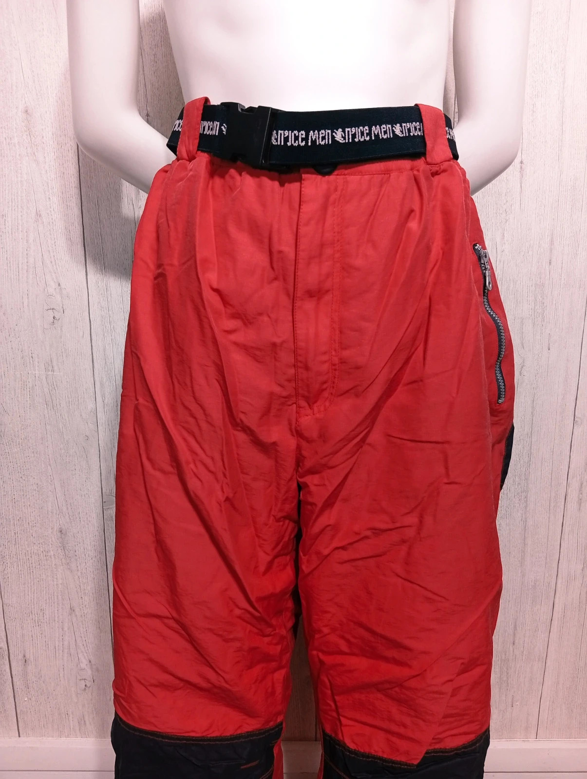 Pantalon de ski homme - Taille XXL/44 - ykk- couleur rouge et noir – YKK – taille XXL 2