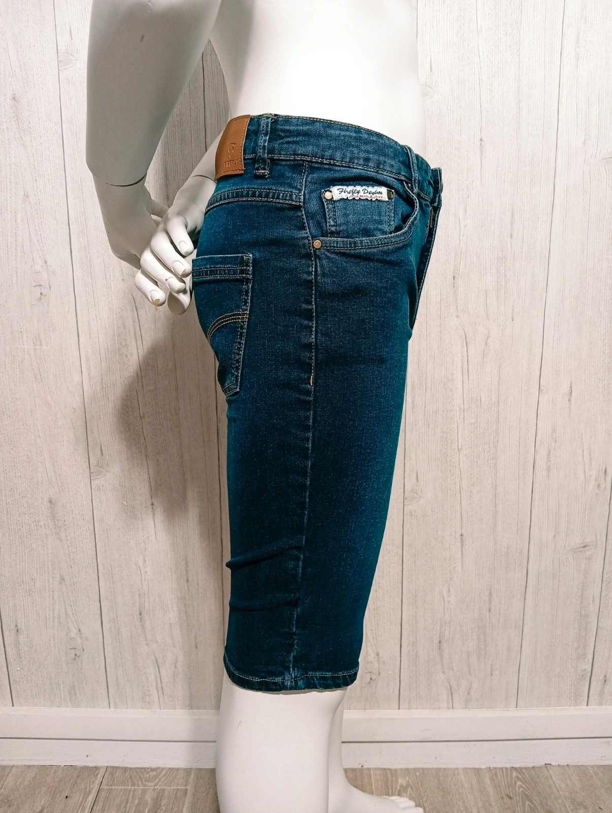 Bermuda en jeans coupe ajuster - taille 16 ans - firefly - couleur marine – Firefly – taille 16 ans / 176 cm 4