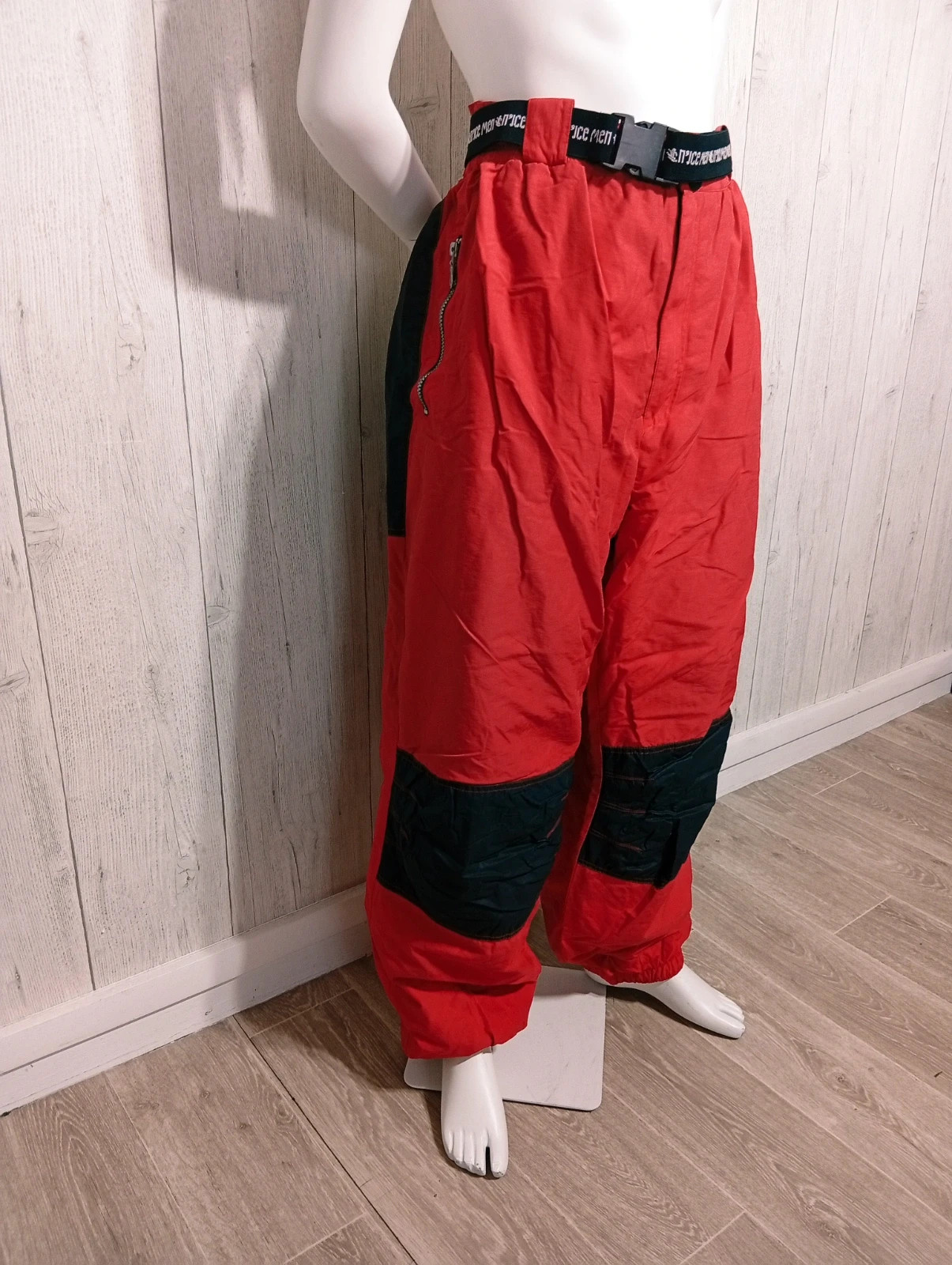 Pantalon de ski homme - Taille XXL/44 - ykk- couleur rouge et noir – YKK – taille XXL 4