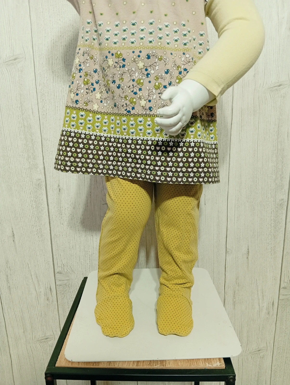 Ensemble 2 pieces fille - taille 12mois (74 cm) - du pareil au même - couleur menthe marron – Du Pareil au Même – taille 9-12 mois / 74 cm 3