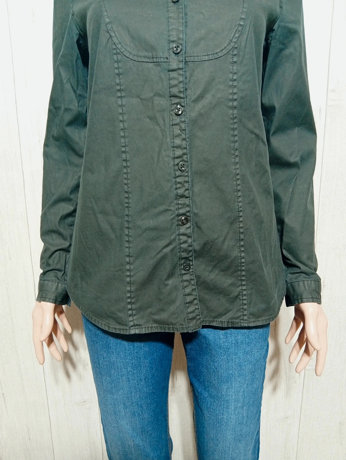 Veste chemise femme - taille M/38 - bonobo - couleur noir – Bonobo – taille M / 38 / 10 3