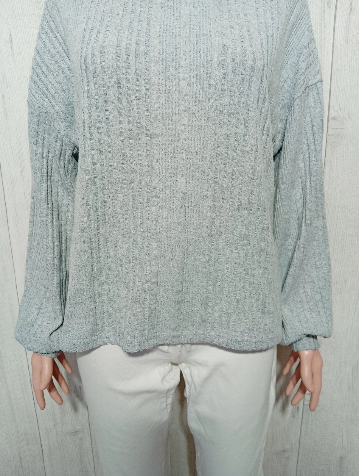Pull d'hiver femme - taille L/40 - shein - couleur gris – Shein – taille L / 40 / 12 3