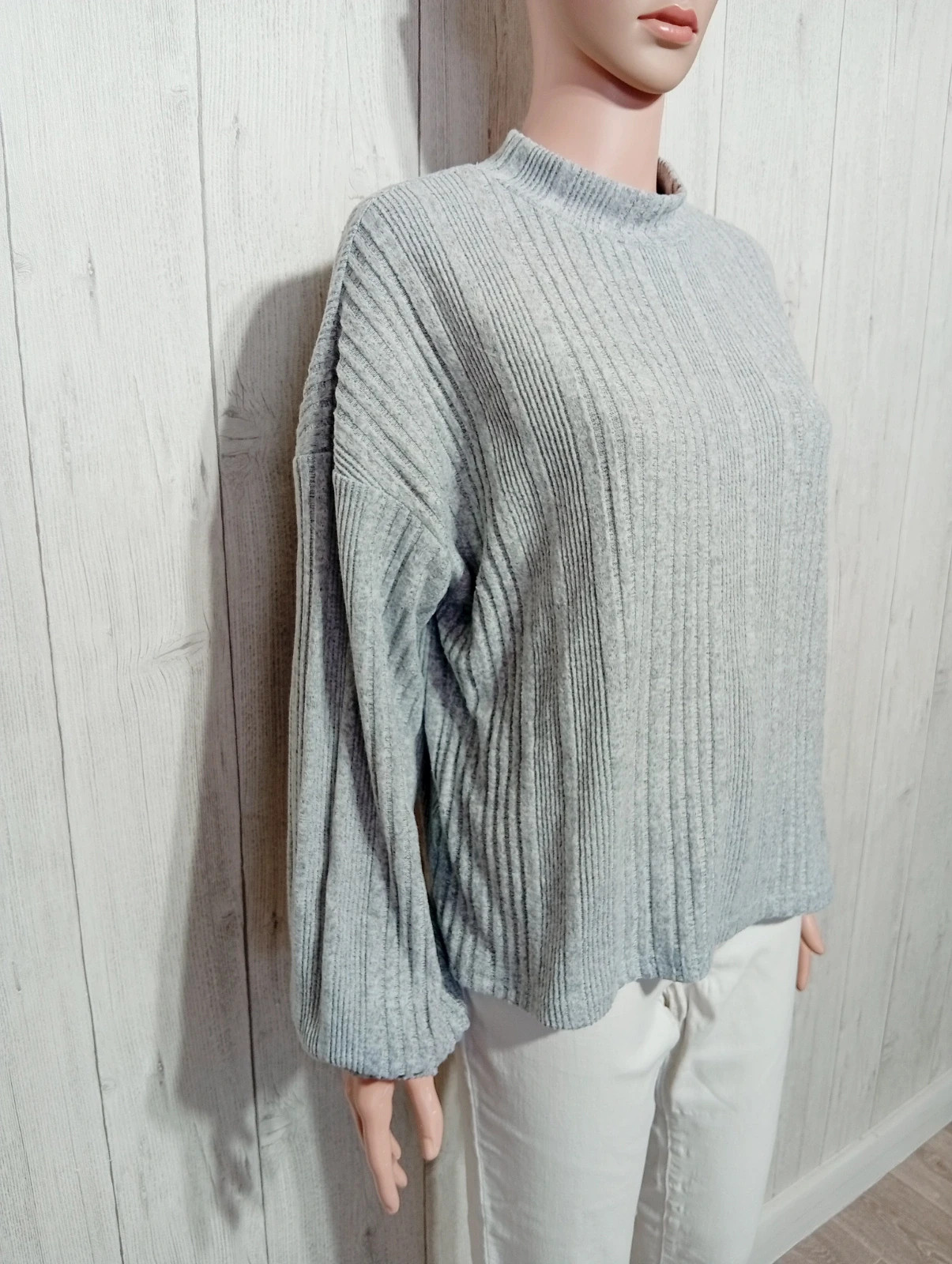 Pull d'hiver femme - taille L/40 - shein - couleur gris – Shein – taille L / 40 / 12 4
