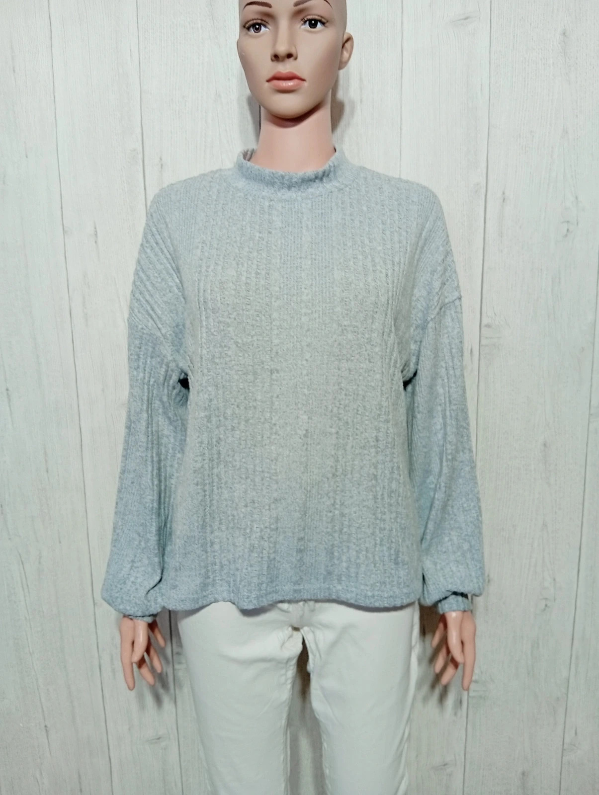 Pull d'hiver femme - taille L/40 - shein - couleur gris – Shein – taille L / 40 / 12