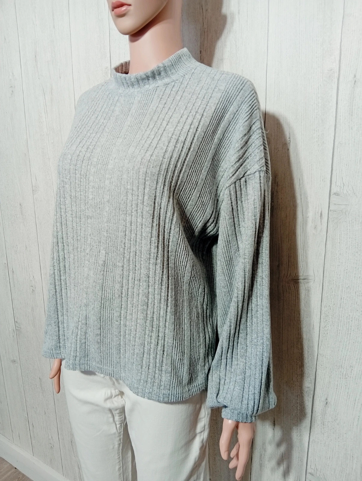 Pull d'hiver femme - taille L/40 - shein - couleur gris – Shein – taille L / 40 / 12 5