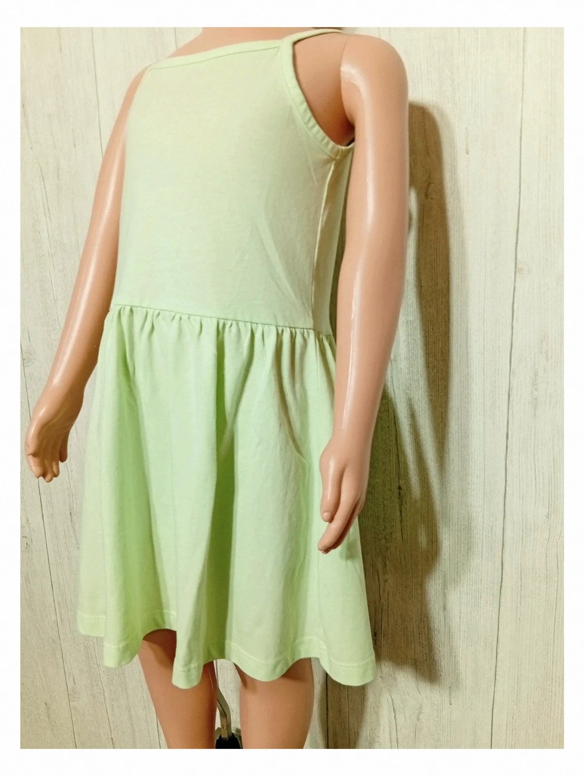 Robe fille -taille 5 ans (110/116 cm) - zeeman - couleur menthe – Zeeman – taille 5 ans / 110 cm 5