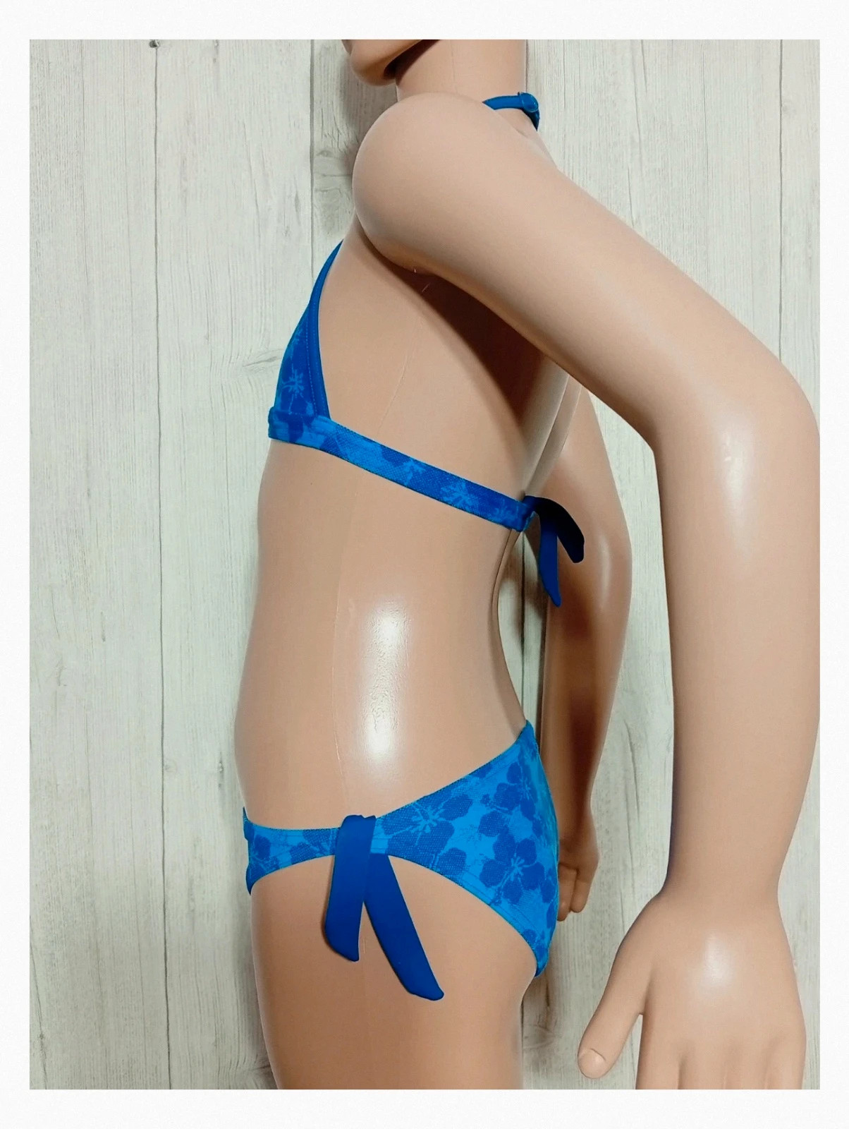 Ensemble maillot de bain fille - taille 8 ans (122/133 cm) - tribord - couleur marine bleu – Tribord – taille 8 ans / 128 cm 5