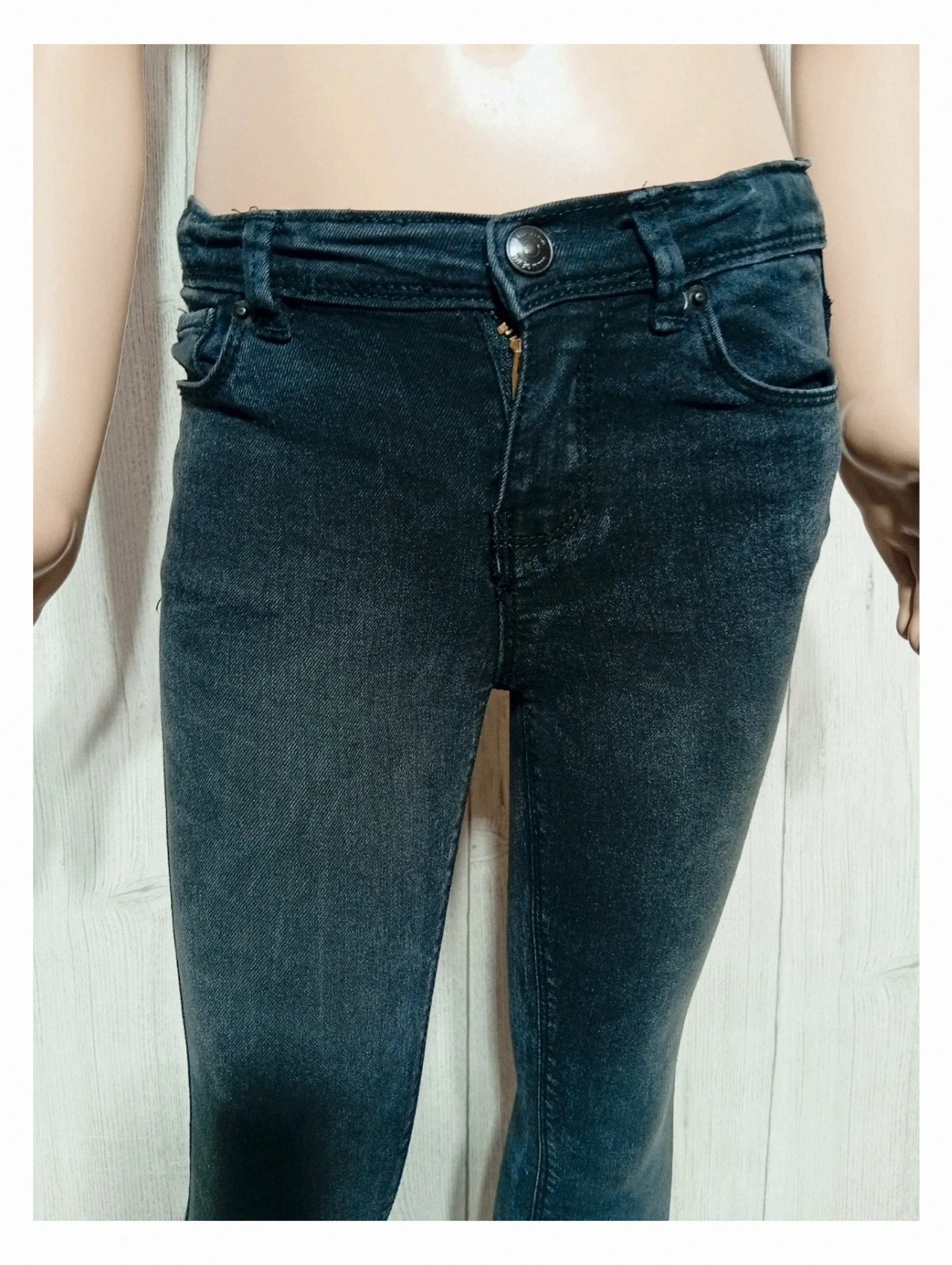Jeans skinny fille - taille 8 ans (126/131 cm) - Kiabi - couleur noir – Kiabi – taille 8 ans / 128 cm 2